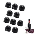 Twist-Lock Wine and Champagne Bottle Stoppers, Sealed with Silicone ...
