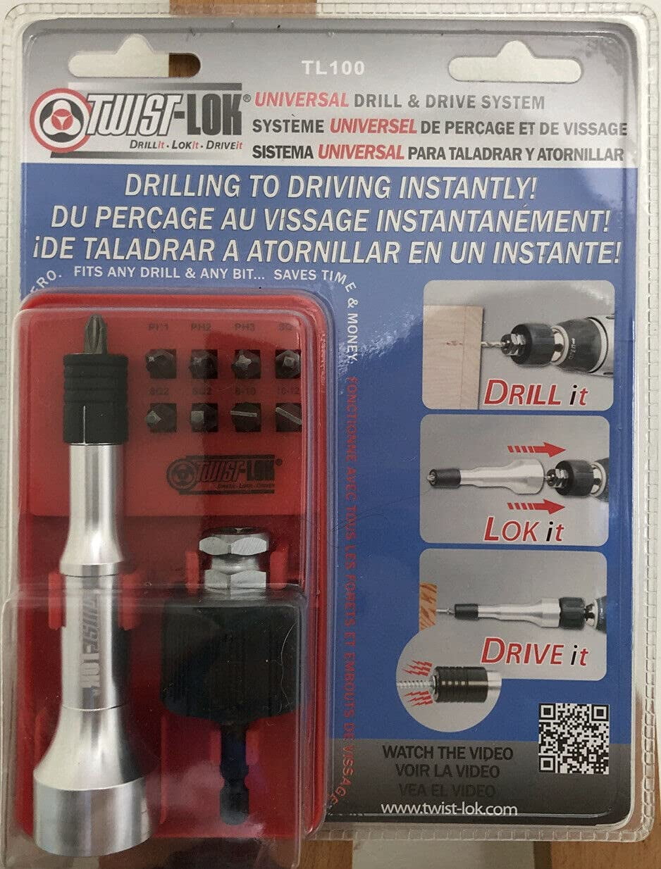 TwistLok Premium Drill and Driver System