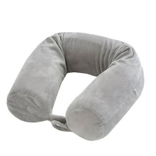 KLZO Inflatable Lumbar Travel Pillow for Airplane Back Support for Chair  and Travel Seat Lumbar Support Pillow