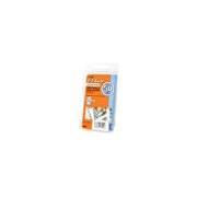 Twist-N-Lock #8 x 1-1/4 in. White Nylon Flat Head Phillips 75 Medium Duty Drywall Anchors with Screws 20-Pack