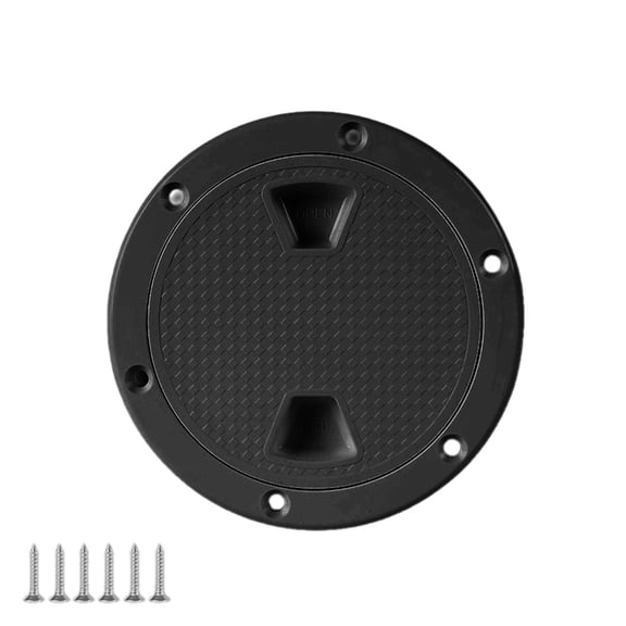 Twist Screw Out Deck Plate 4/6/8 Inch Round Hatches Cover Not Slip Marine Hatches Cover Long Service for Boats