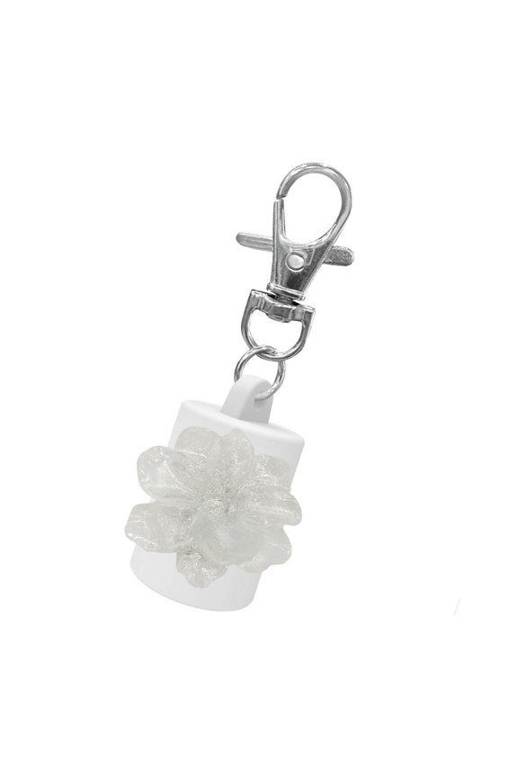 Twist-Seal Keychain Lip Balm Tube - Drip-Proof Silicone Design for On-the-Go Use