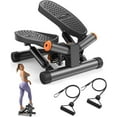 Mini Steppers For Exercise With Handlebar, Stair Steeper With