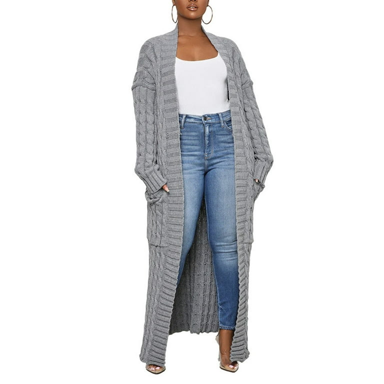 Solid Color Long Sleeve Pocket Sweater Solid Color Long Sleeve Pocket Sweater