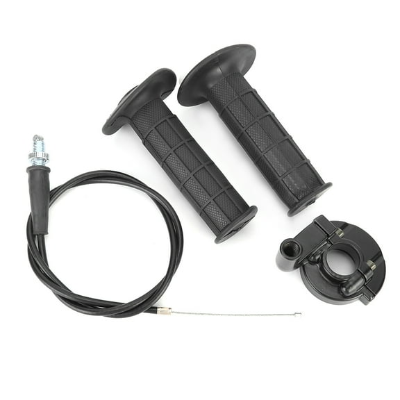 Twist Throttle Accelerator Handle Grips, Compatible Mini Bike Throttle Cable Assembly Ensures Seamless Integration, High Quality Materials Guarantee Long Service Life