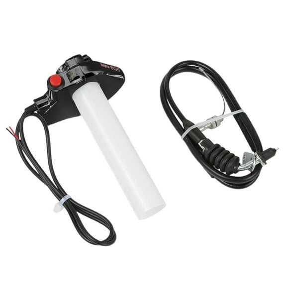Twist Throttle Grip Motorcycle Accelerator Handle Assembly with Aluminum Alloy for Scooter Motocross Dirt Bike