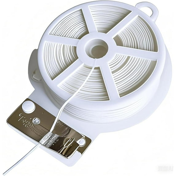 Twist Tie, 328 Feet (100m), white cable ties with Cutter, Garden Plant Ties Reusable, white Twist Ties for plants Gardening Tomatoes Tie garden ties for plants,garden twist ties flowers Climbing
