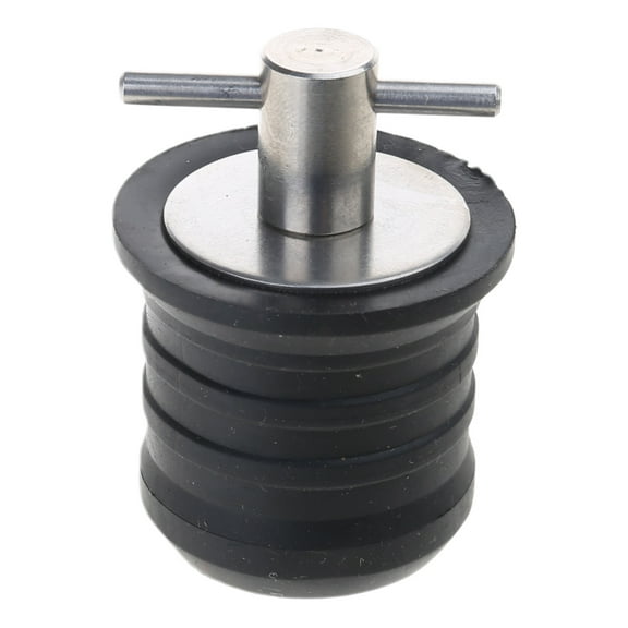 Twist-Turn 1.25 in. Marine Boats Brass Drain Plug