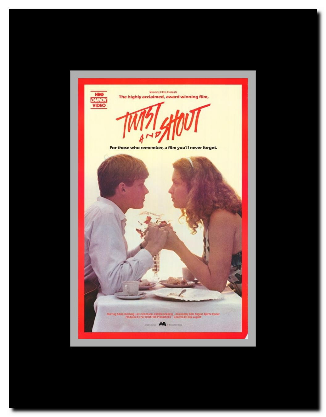 Twist and Shout Framed Movie Poster