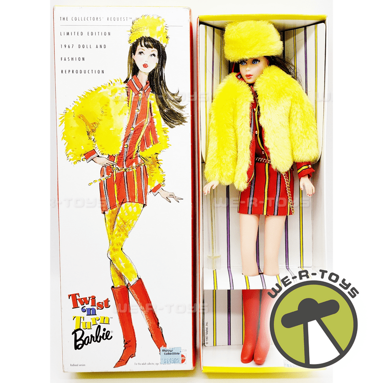 Twist 'n Turn Barbie 1967 Doll and Fashion Reproduction 1997