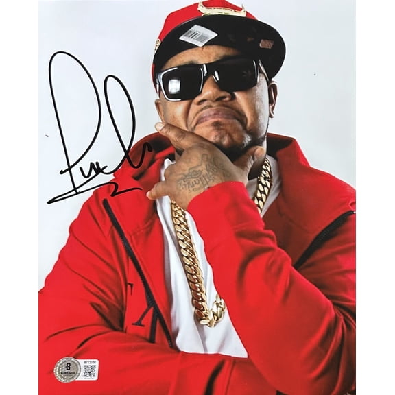 Twista Signed Autograph 8x10 Beckett Rapper #1