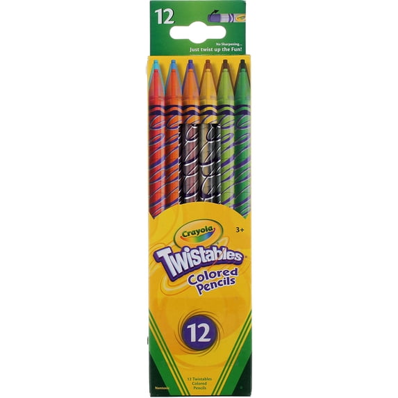 Twistables Colored Pencils Set Of 12 (Pack Of 4)