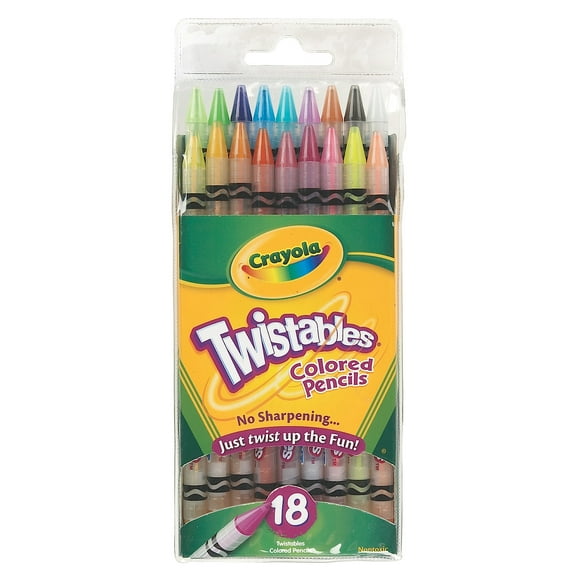 Twistables Colored Pencils set of 18 (pack of 3)