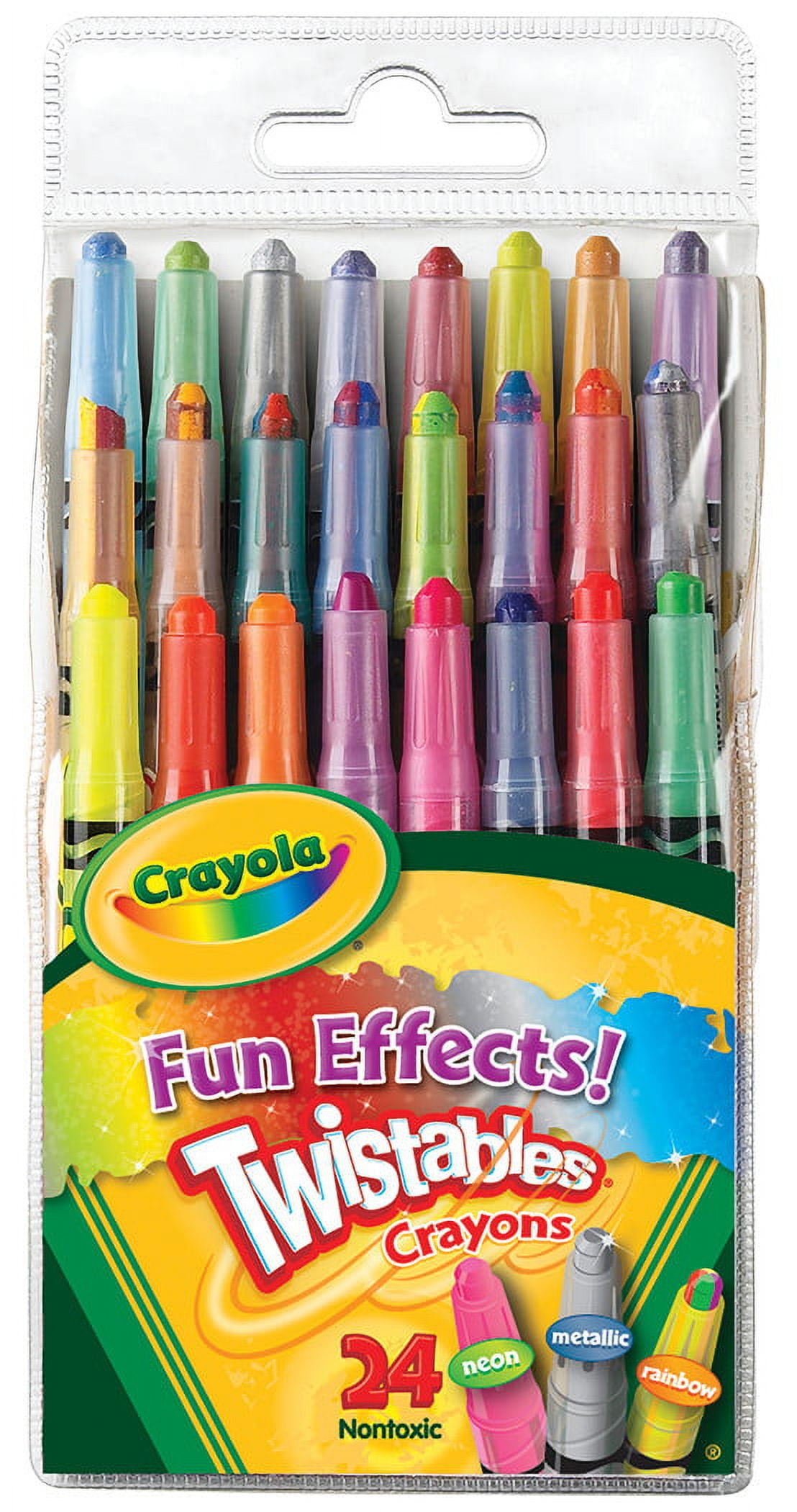 Mini Twistables Crayons, Pack of 10 | Bundle of 10 Packs