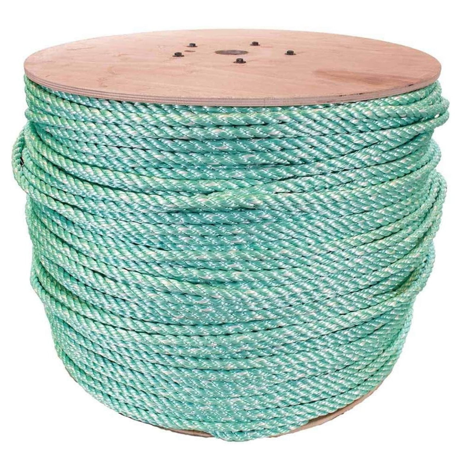 Twisted 3 Strand Polypropylene Rope (Cobalt Blue, 1/4 Inch, 600 Feet ...