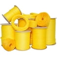 thumbnail image 1 of Twisted 3-Strand Yellow Polypropylene Utility Rope - 1/4" x 600 Feet - Lightweight & Heavy Duty for DIY Projects, Marine, Commercial Use, Barrier Rope, 1 of 6