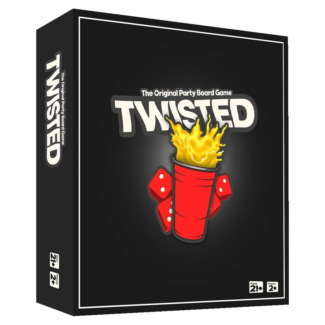Twisted Adult Drinking Board Game for Parties, Pre Games, and Game