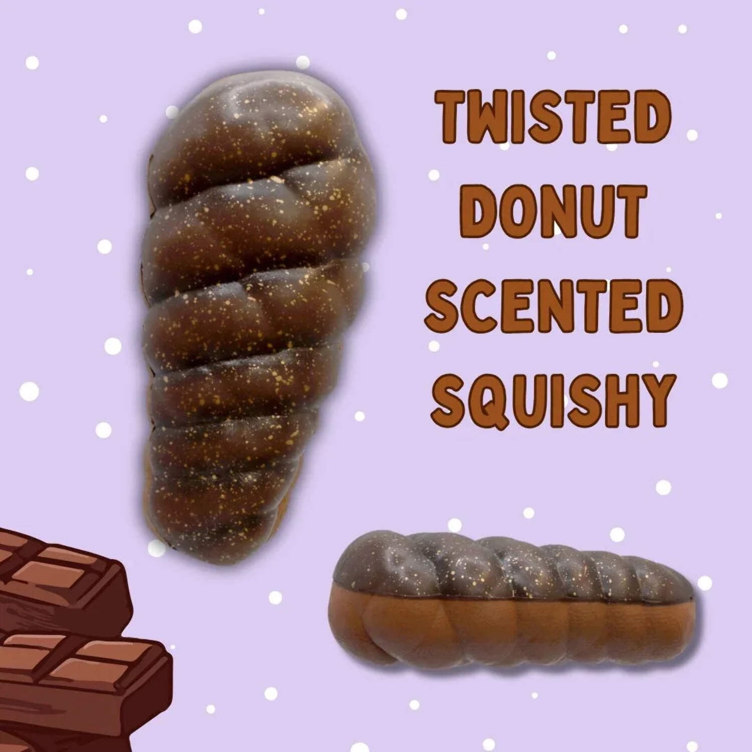 Twisted Donut Scented Squishy