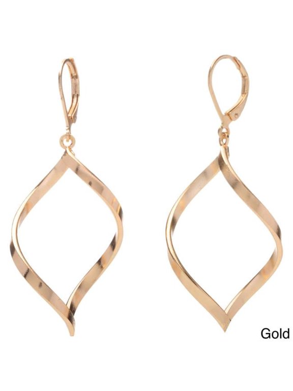 Twisted Infinity-shaped Earrings