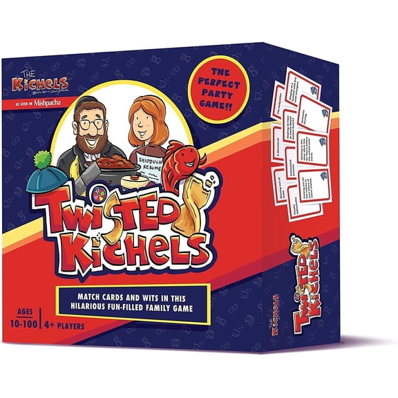 Mitzvah Family Twisted Kichels Cardstock Board Game