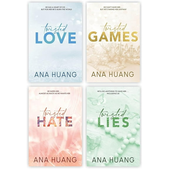 Twisted Love; Twisted Games; Twisted Hate and Twisted Lies - Twisted Series by Ana Huang 4 books set