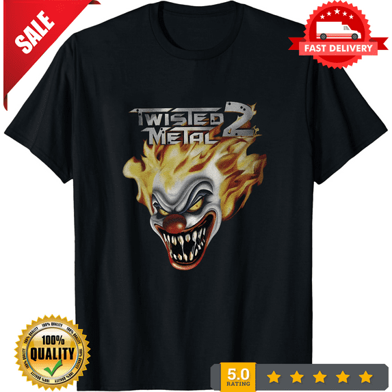 Twisted Metal 2 1996 Unisex T-shirt (S-5XL) Free Shipping, ULTRA LIMITED-TH68451