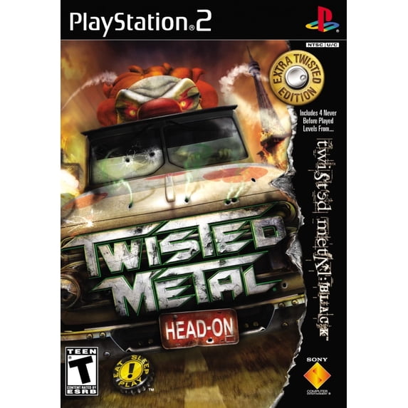 Twisted Metal: Head On, Physical, for PlayStation, Action & Adventure, Parental Controls, Video Game