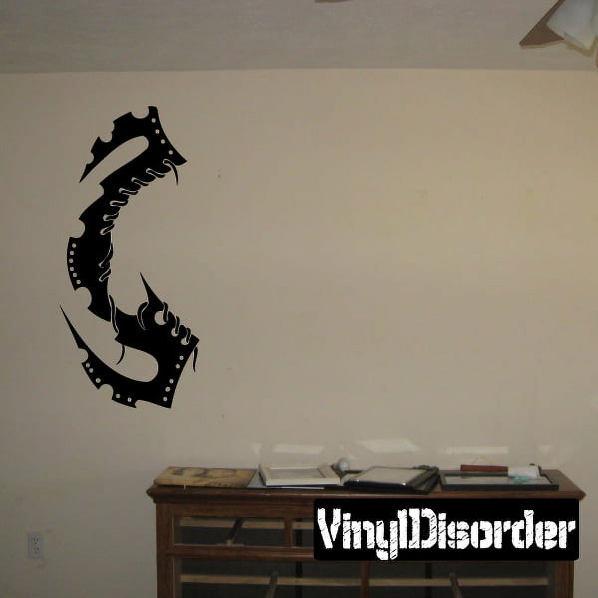 Twisted Metal Wall Decal Vinyl Decal Car Decal DC 065 36 Inches