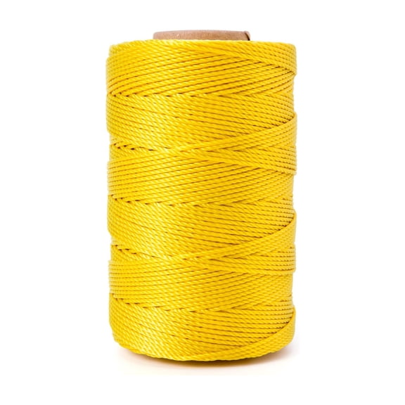 Twisted Nylon String, Mason Line, Nylon Twine for Masonry, Trot Line, Decoy Line, Net Making and Mending, Workshop, Crafts, Gardening