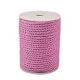 Twisted Nylon Thread Pearl Pink 5mm 18~19yards/roll(16.4m~17.3m/roll) Mixed Color