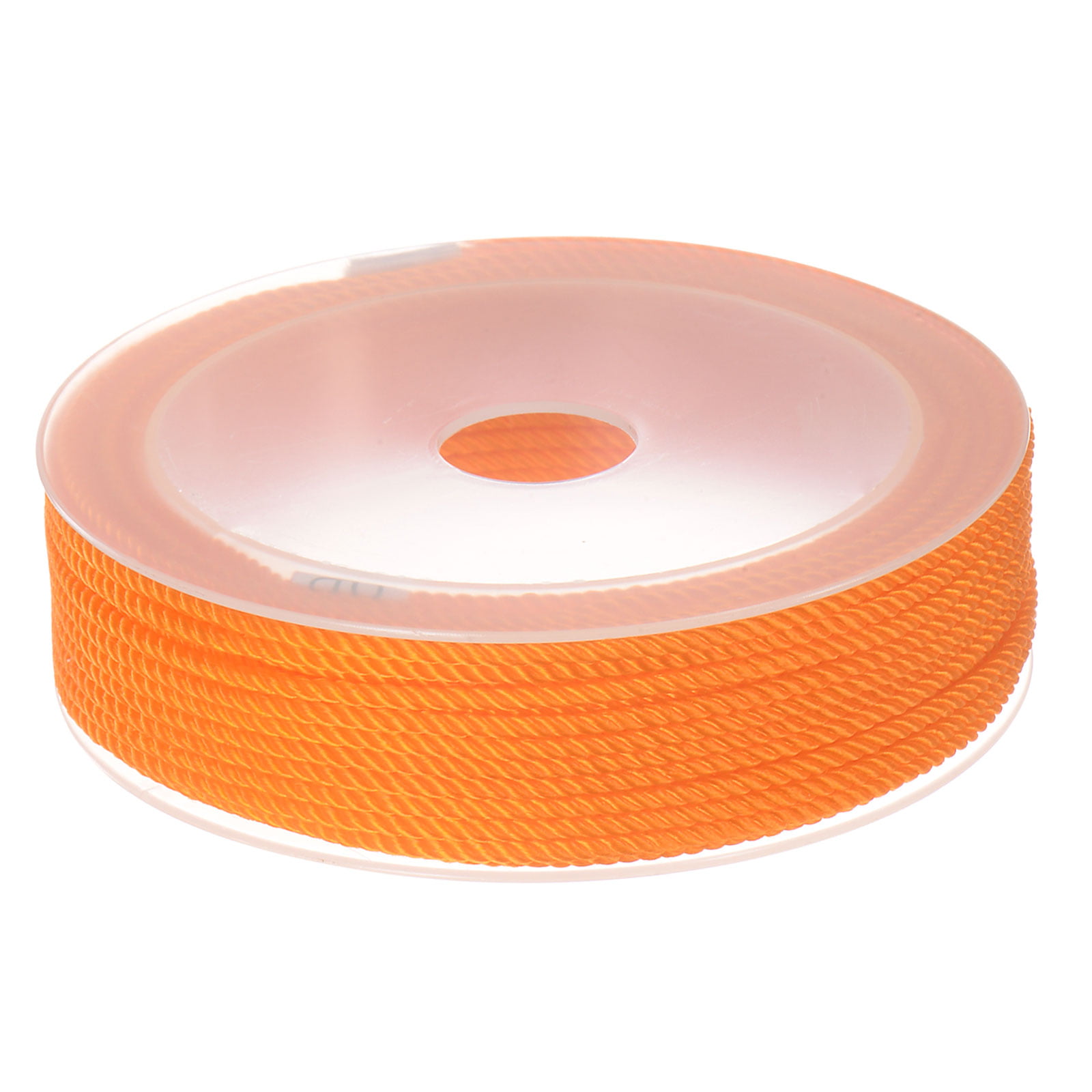 Twisted Nylon Twine Thread Beading Cord 2mm 13M/43 Feet Extra Strong Braided  Nylon String, Orange 