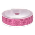 thumbnail image 1 of Twisted Nylon Twine Thread Beading Cord 3mm 7M/23 Feet Extra Strong Braided Nylon String, Pink Pearl, 1 of 6