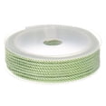 thumbnail image 1 of Twisted Nylon Twine Thread Beading Cord 3mm 7M/23 Feet Extra Strong Braided Nylon String, Turquoise Green, 1 of 6
