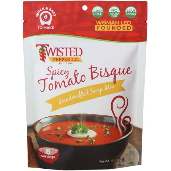 Twisted Pepper Spicy Tomato Bisque Soup Mix