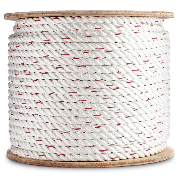 Twisted Poly Dacron Rope 5/8 inch x 150 feet Multipurpose Use
