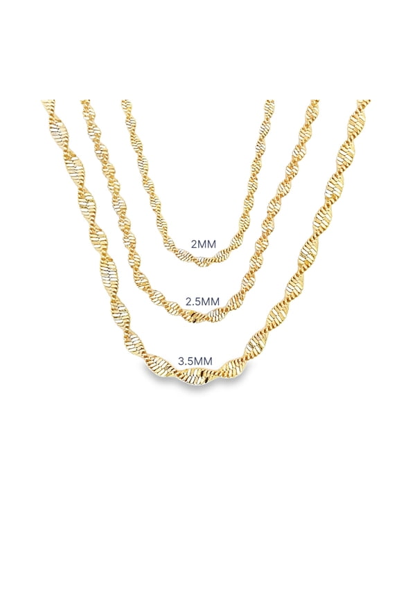 Twisted Rope Anklet (E199/E199B/E200)