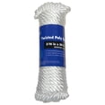 thumbnail image 1 of CORDA Twisted Rope, White, Polypropylene, 3/16" x 50', 1 of 1