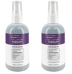 Twisted Sista Wellness Therapy Hair Elixir Oil, 3.7oz - 2 Pack
