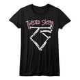 thumbnail image 1 of Twisted Sister Bone Logo Black Junior Women's T-Shirt, 1 of 2