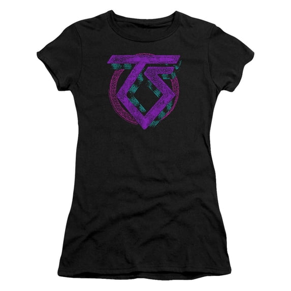Twisted Sister SymboLong S/S Junior Women's T-Shirt Sheer Black