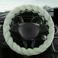 Twisted Soft Steering Wheel Cover Standard 15 Inch Size Fits Most