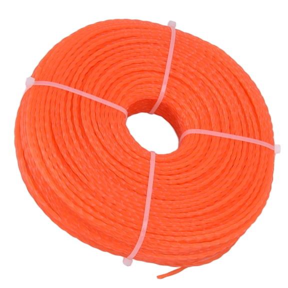 Twisted String Trimmer Line, 2.7mm x 100m (approx. 328ft), Durable Nylon Cord for Heavy Duty Lawn Mowers