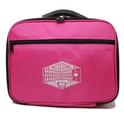 Twisted Stringz Deluxe Yo-Yo Bag - YoYo Carry Case - Holds 12 Yo-Yos- Triple Stitch Shoulder Strap, Double Graphics Pink
