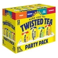 thumbnail image 1 of Twisted Tea Hard Iced Tea Variety Party pack, 12 pack, 12 fl oz Aluminum Cans, 5% ABV, 1 of 7