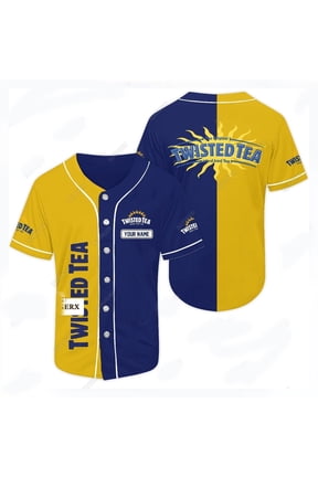 Twisted Tea Jersey Shirt Personalized Baseball Jersey Twisted Tea Baseball Shirt Shirt For