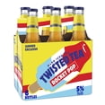 thumbnail image 1 of Twisted Tea Rocket Pop, Hard Iced Tea, 6 pack, 12 fl oz Glass Bottles, 5% ABV, 1 of 8