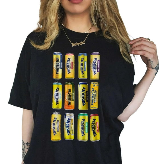 Twisted Teas T-Shirt Unisex T-ShirtT-Shirt For Men_493_5Tshirt-Black