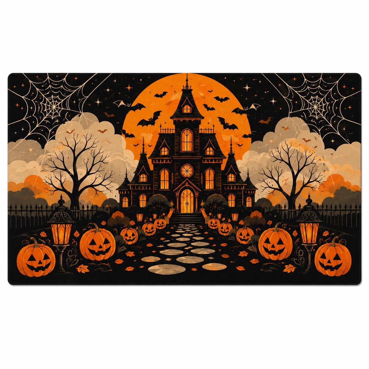 Twisted Tree Manor Rectangle Rug for Reading Nook Autumn - Walmart.com