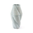 thumbnail image 1 of Twisted Vase Blue Ceramic, 1 of 1