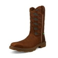 thumbnail image 1 of TWISTED X Men's 11in UltraLite X Work Boots, Color: Cinnamon & Eco Dust, Size: 10, Width: EE, 1 of 7